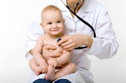 Pediatric Doctor with Baby Pediatric Doctor with Baby
